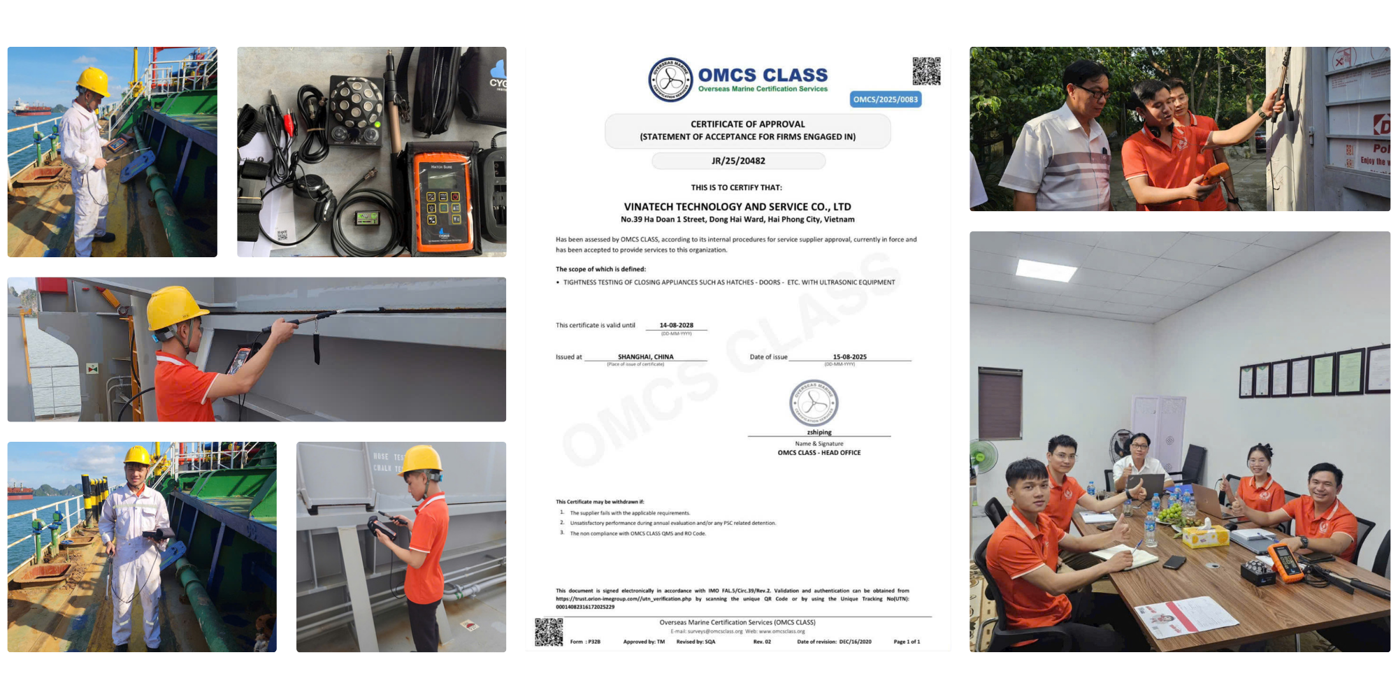 audit OCMS ultrasonic test